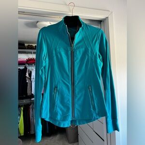 Lululemon Zip Up - Teal - size 8